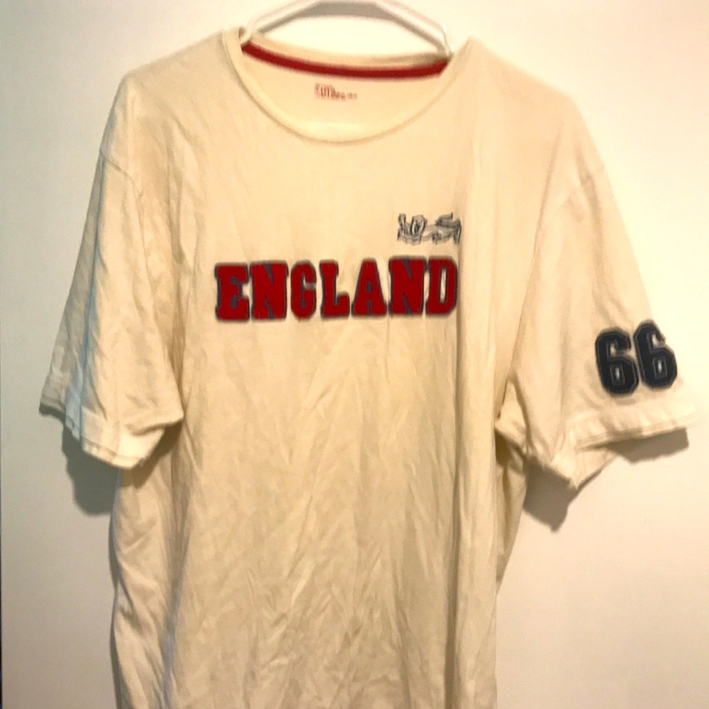 Vintage England Rugby team tshirt